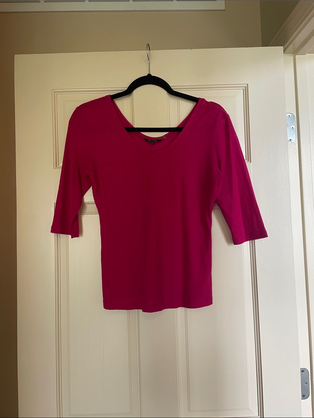 NIC+ZOE  V-Neck Elbow-Sleeve Top